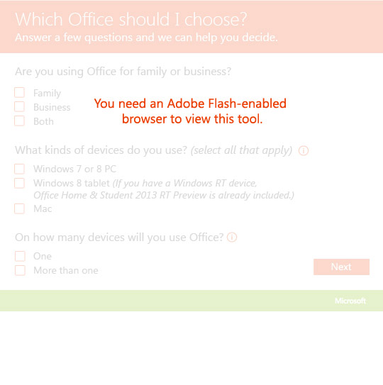 You need an Adobe Flash-enabled browser to view this tool.